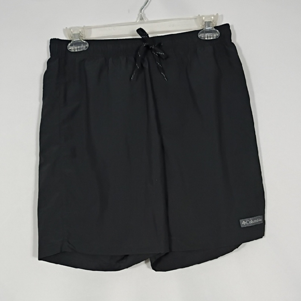 NWT Columbia Black 7" Rapid Creek Short II Swim Shorts Men Size Small